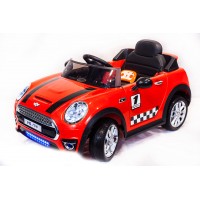 Электромобиль Mini Cooper HL198 Красный