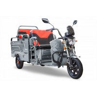 Электротрицикл Rutrike Вояж-П 1200 Трансформер 60V800W Серебристый